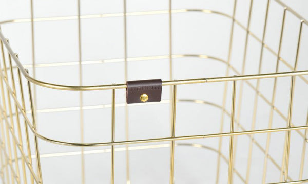 WIRE BASKET M ゴールド