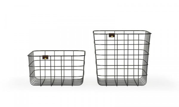 WIRE BASKET M Black