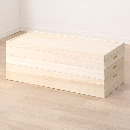 Paulownia stacked tray (MR)