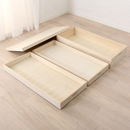 Paulownia stacked tray (MR)