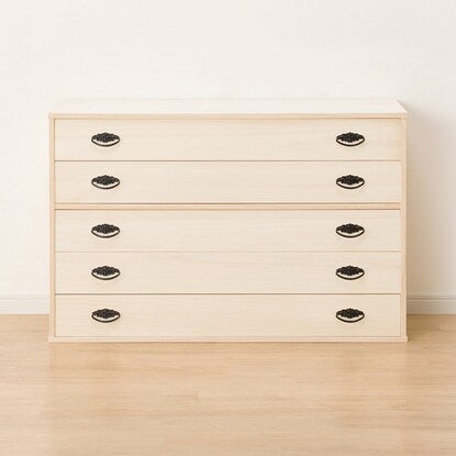 Paulownia 5-drawer chest (MR-5 drawers)