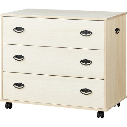 Paulownia chest with casters (MRY-03)