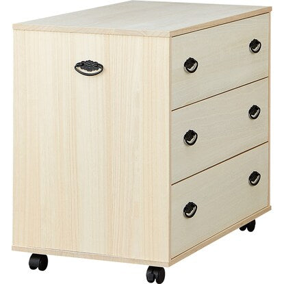 Paulownia chest with casters (MRY-03)