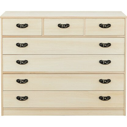 Paulownia chest with casters (MR05-A)