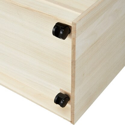 Paulownia chest with casters (MR05-A)