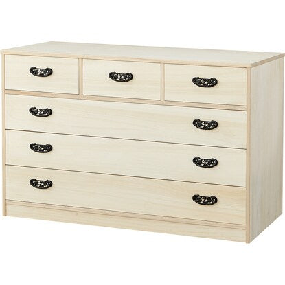 Paulownia chest with casters (MR-04)