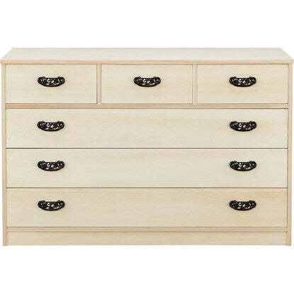 Paulownia chest with casters (MR-04)