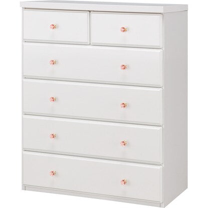 High chest (TA75WH, pink handle)