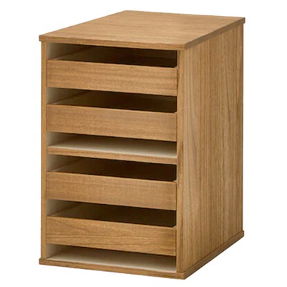 Total paulownia wood unit storage tray type (width 37 MR)