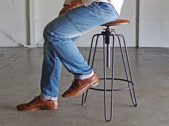 SR IRON HIGH STOOL