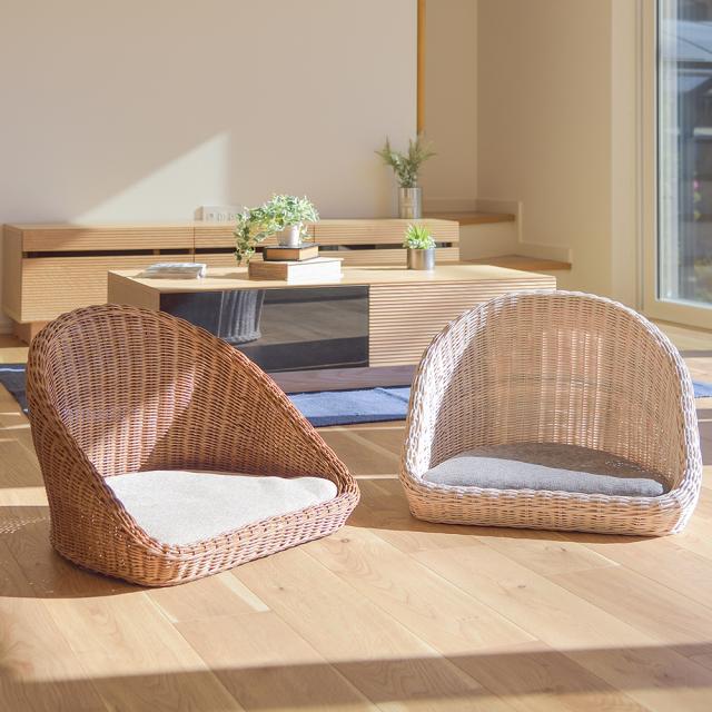 Sofa Floor Chair 1P Rattan Sofa Chair [Rattan]