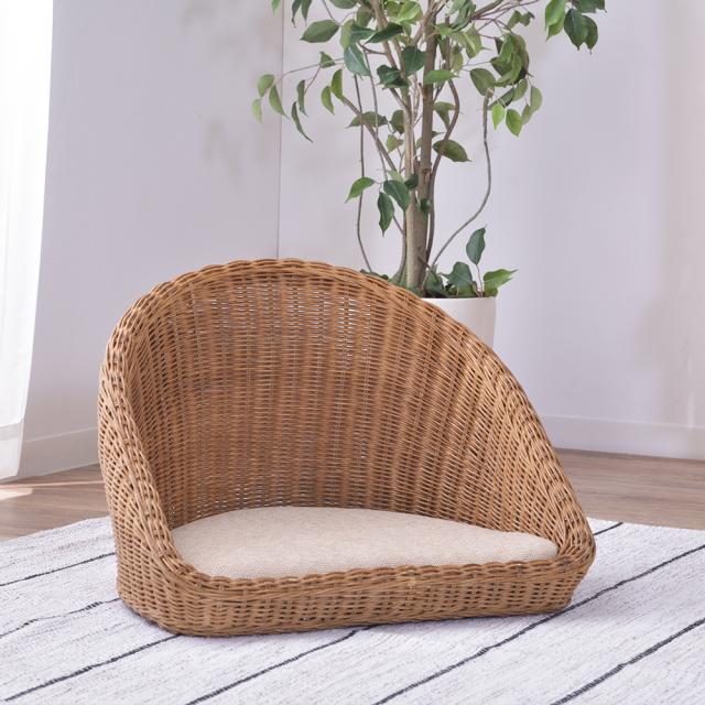 Sofa Floor Chair 1P Rattan Sofa Chair [Rattan]