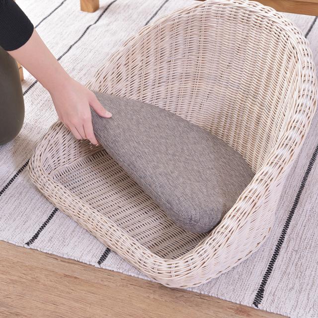 Sofa Floor Chair 1P Rattan Sofa Chair [Rattan]