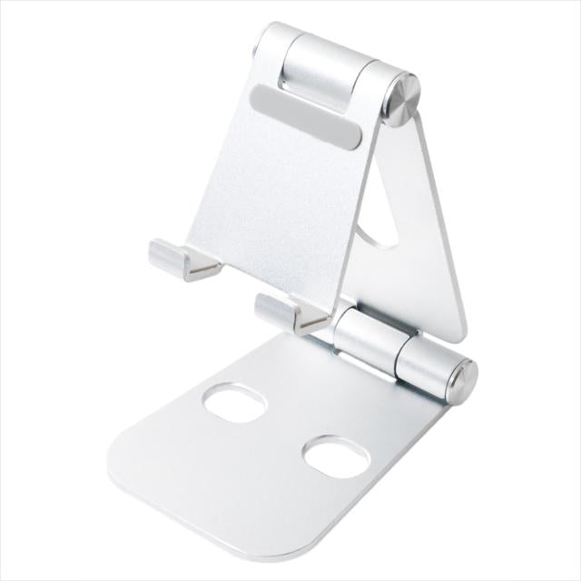 Aluminum stand for smartphones and tablets