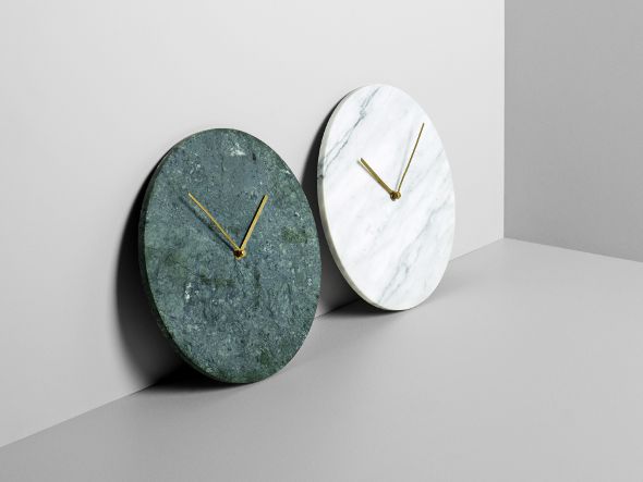 Marble Wall Clock