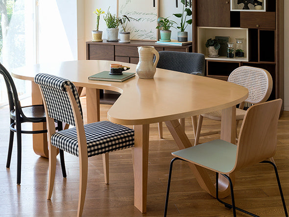 CURVED PLYWOOD TABLE