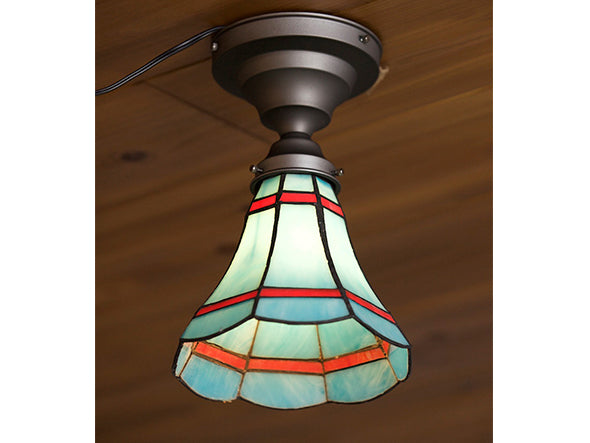 CUSTOM SERIES Basic Ceiling Lamp × Stained Glass Checker