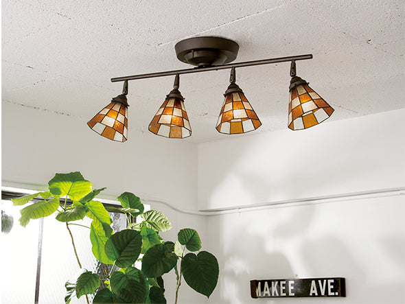 CUSTOM SERIES 4 Ceiling Lamp × Stained Glass Dots