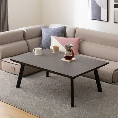 Modern design living room kotatsu (OS23 105 GY/BK)