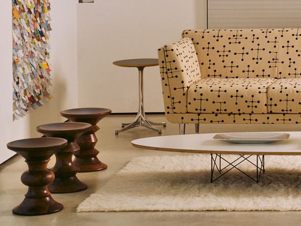 Eames Turned Stool