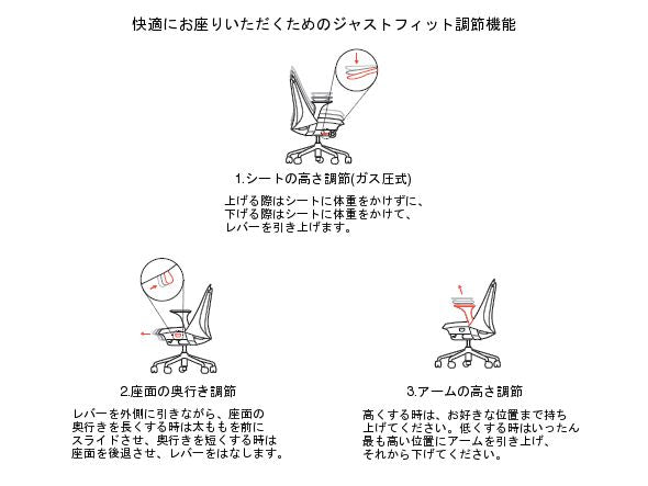 SAYL Chair Suspension Mid-Back