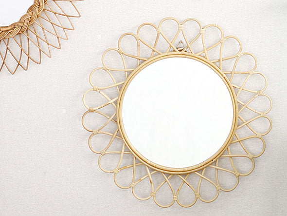 Rattan Mirror