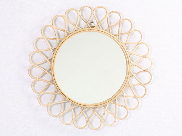 Rattan Mirror