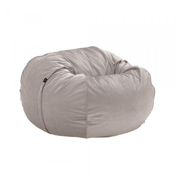 Fettsack M Velvet Light Gray