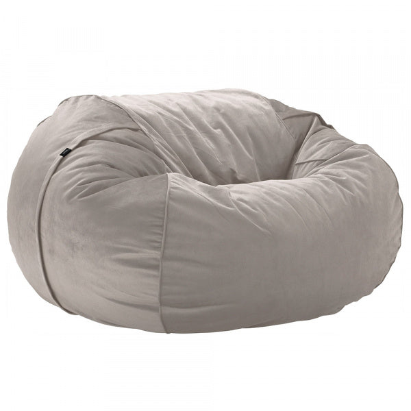 Fettsack L Velvet Light Gray