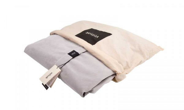 Fettsack L Velvet Light Gray