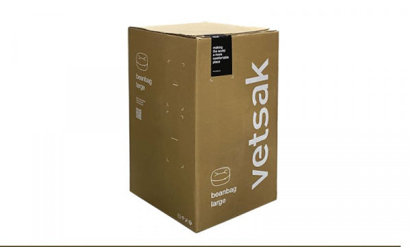 Fettsack L Velvet Light Gray