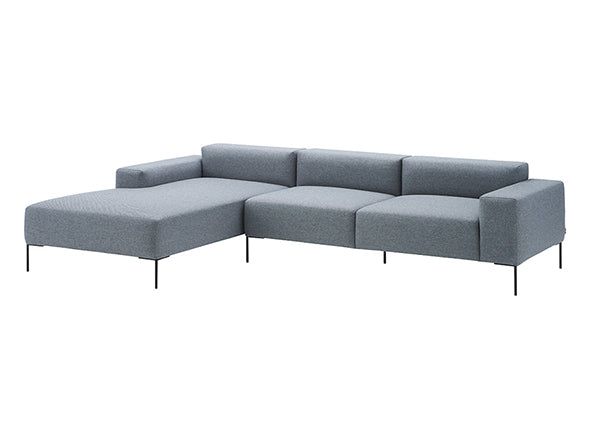 B504 COUCH + ONE ARM SOFA