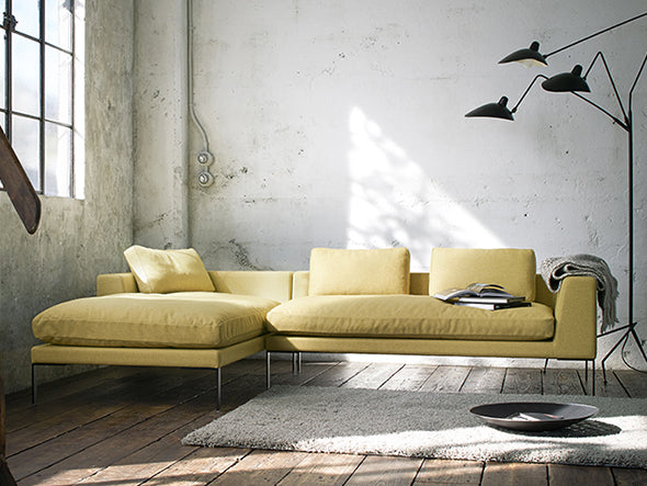 B506 COUCH + ONE ARM SOFA