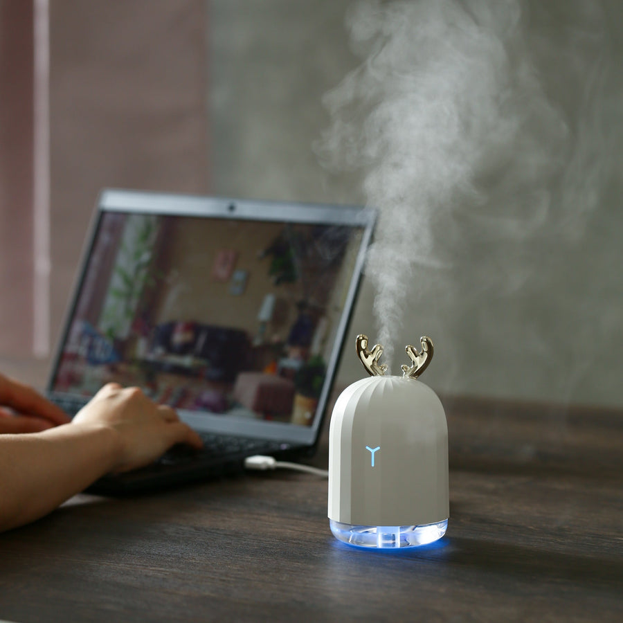 Mini USB Humidifier Dear White