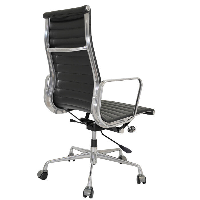 Chic High Back Aluminum Group Work Chair