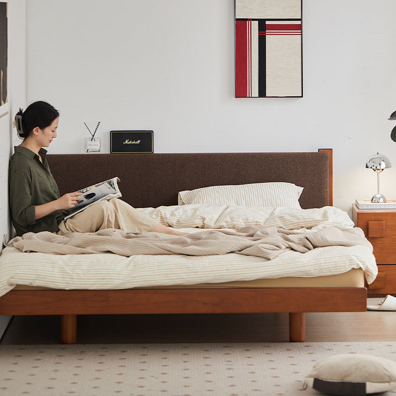 Boxwood cushioned flat edge bed