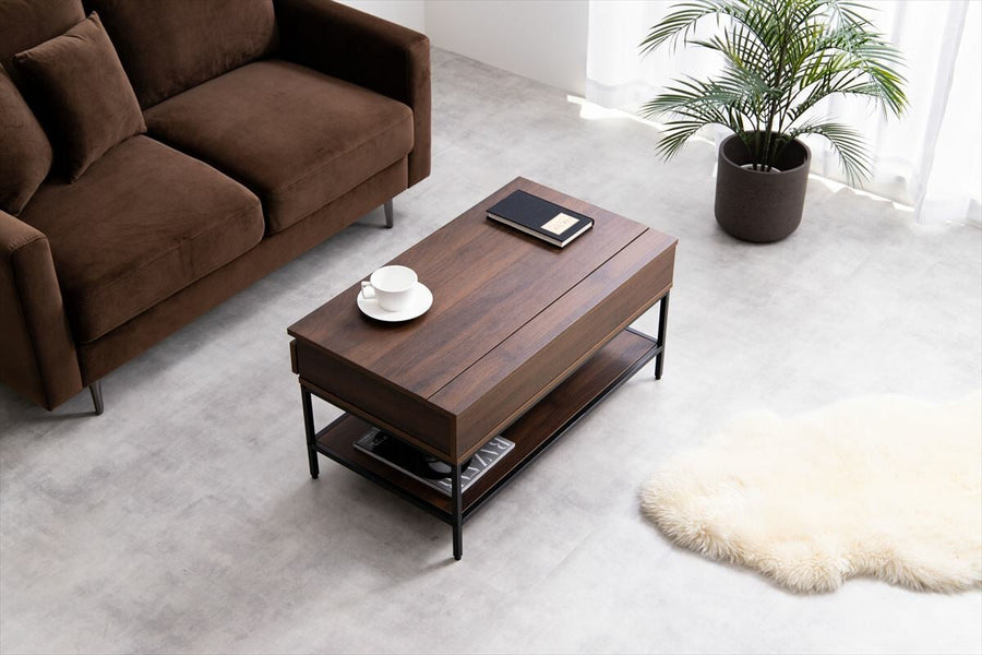 Height-adjustable center table