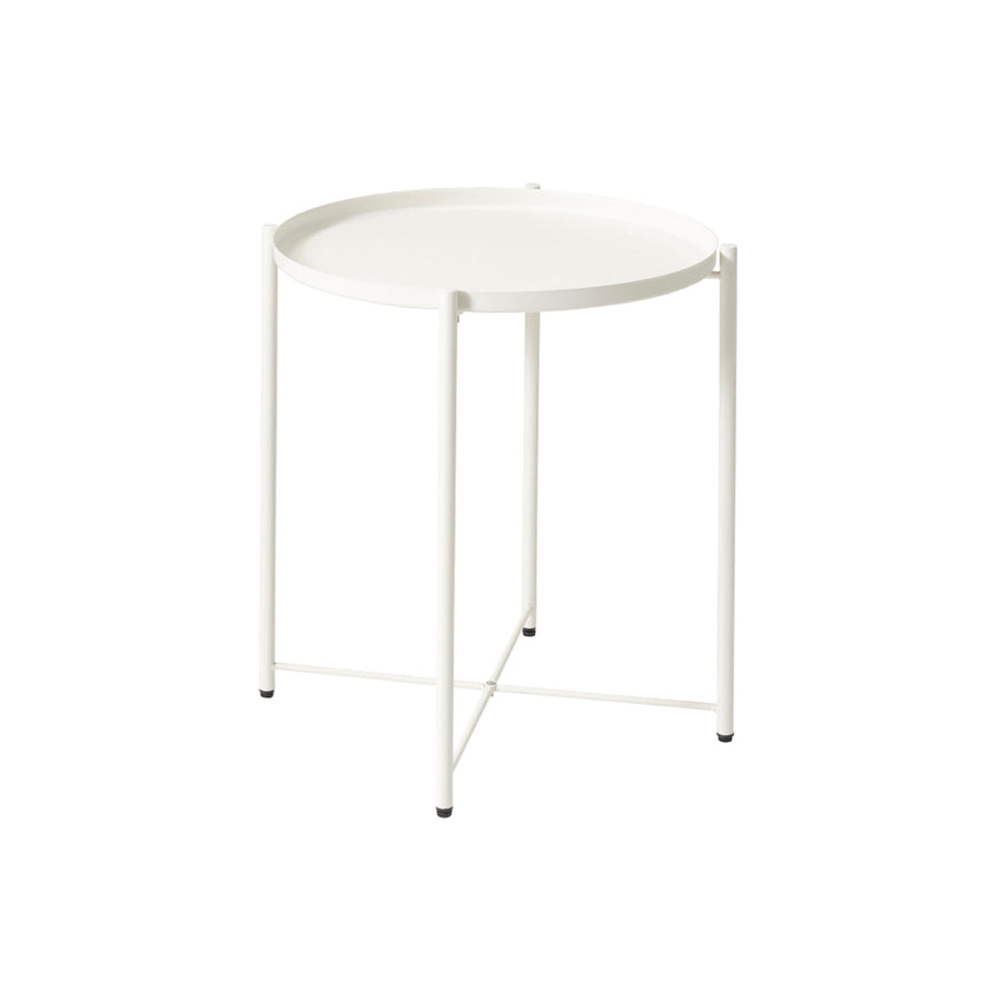 トレーサイドテーブル ホワイト