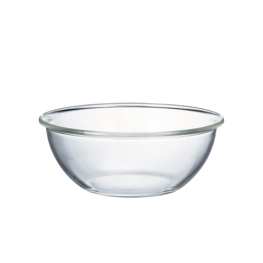 Heat-resistant glass shallow bowl 2000