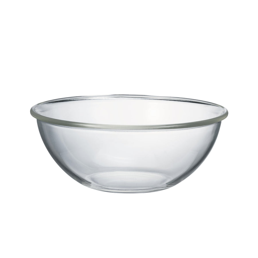 Heat-resistant glass shallow bowl 2500