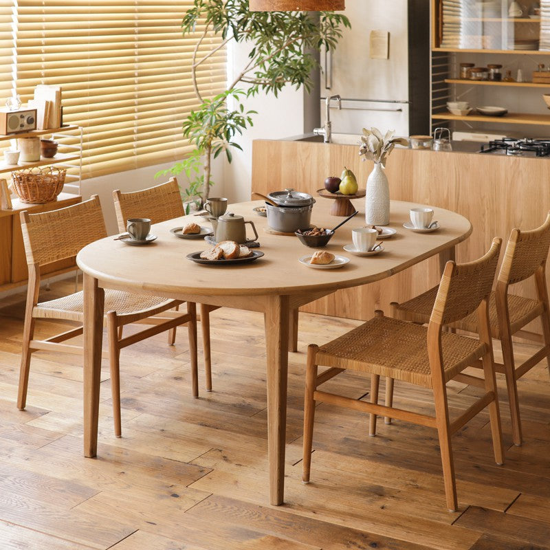 folk extendable dining table