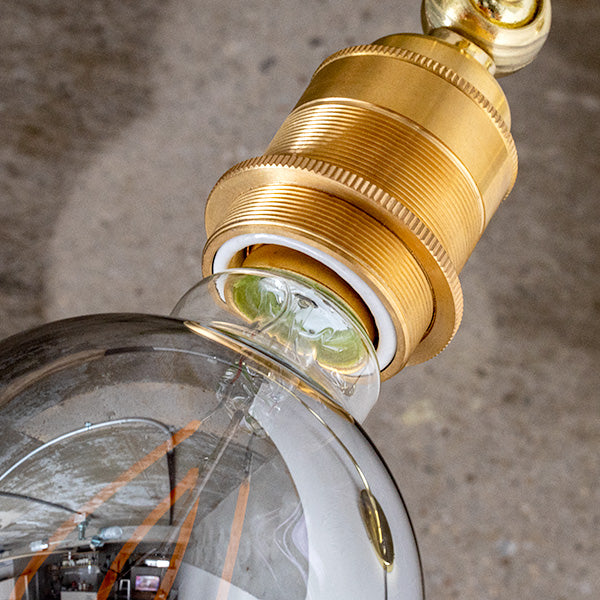 1 Light Wall Light Brass
