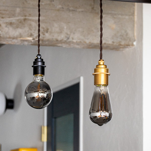 1-light pendant light, black