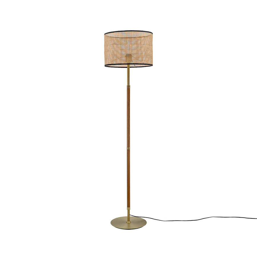 1 Light Floor Light Balinese