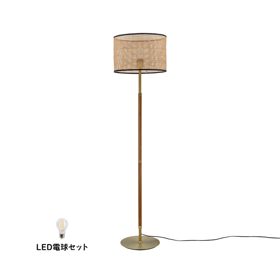 1-lamp floor light Balinese A60/with clear