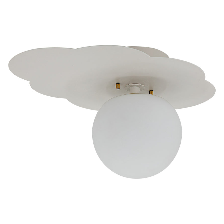 1-light ceiling light Burmese White