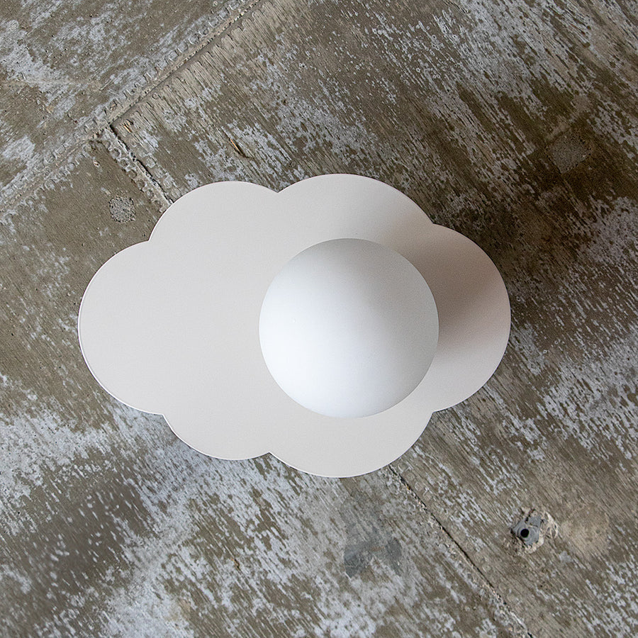 1-light ceiling light Burmese White