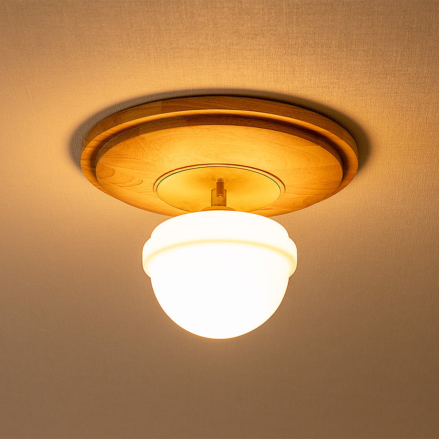 1-light ceiling light Ragdol Natural A60/White included