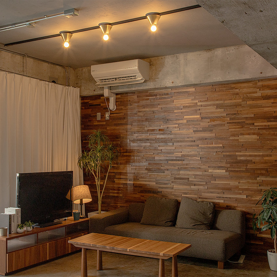 Mau 1-light ceiling light, brass