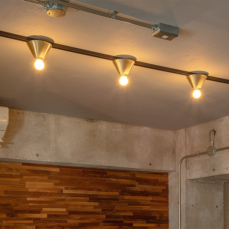 Mau 1-light ceiling light, brass